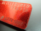 3mm YK6378 GLITTER RED